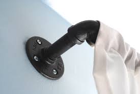 In stock & ready to ship. Diy Industrial Pipe Curtain Rods Boys Room Update Making Lemonade
