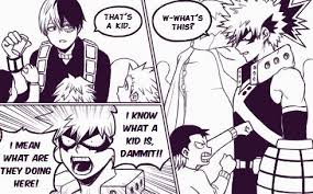 Bakugou katsuki and todoroki shoto. Bakugou Katsuki Todoroki Shouto Hero Academia Characters My Hero Academia Memes My Hero