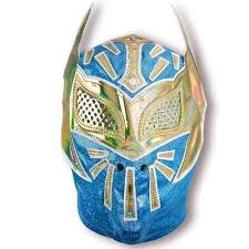 Wwe Sin Cara Blue Officially Licensed Replica Mask By Wwe 59 00 Wwe Sin Cara Replica Mask Officially License Sin Cara Wwe Mask Halloween Costumes For Sale