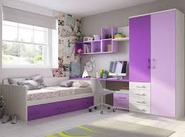 Des meubles pour toutes les chambres et pour tous les enfants Chambre Ado Fille Avec Armoire Courbe Pratique Glicerio So Nuit