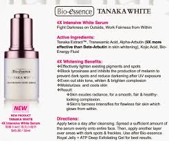 In all honesty, these are more than just fancy words being added to your skincare regimen. Bio Essence Tanaka White
