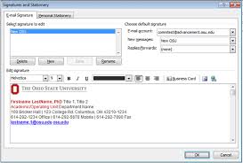 Address and compose your email message. Email Signature Usage Brand Guidelines Ohio State University