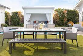 Ravelo Outdoor Dining Table In 2021 Outdoor Dining Furniture Outdoor Dining Table Dining Table In Kitchen
