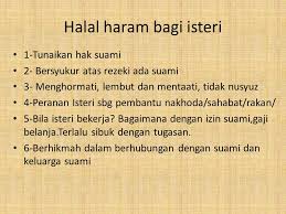 Banyak kesulitan dan hambatan yang penulis hadapi dalam membuat tugas mandiri ini tapi hal itu dikaji dalam ilmu fikih munakahat yang menjelaskan tentang bagaimana hak dan kewajiban suami istri dalam rumah tangga. Halal Haram Dalam Perkahwinan Marriage Rules In Islam Ppt Download