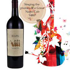 Arietta Quartet 2016 Red Wine Cabernet Wine Puns Wine Baskets