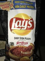 Lay S Deep Dish Pizza Flavor Inspired By Giordano S Potato Chips Potato Chip Recipes Deep Dish Pizza Food