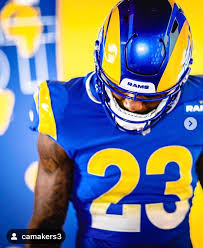 Cam akers ultimate career highlights. Cam Akers In The New Unis Losangelesrams