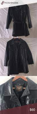 Reportage R G A Men S Black Leather Jacket Leather Jacket Black Leather Jacket Jackets