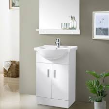 Maybe you would like to learn more about one of these? 550mm White Basin Vanity Unit Sink Cabinet Bathroom Storage Furniture Ebay
