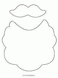 Each one is wearing a different hat. Santa Claus Face With No Beard Coloring Page Coloring Home