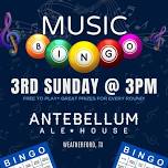 Music Bingo at Antebellum Ale House