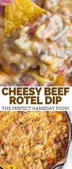 Maybe you would like to learn more about one of these? Cheesy Beef Rotel Dip Dinner Then Dessert