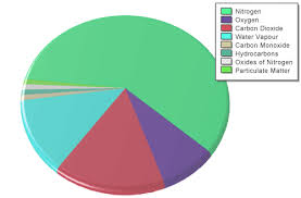 Secondary Pollutants Pollution Pie Chart Emissions