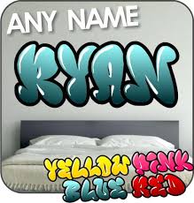 Custom personalised diy graffiti name canvas art. 49 Graffiti Wallpaper For Boys Bedroom On Wallpapersafari