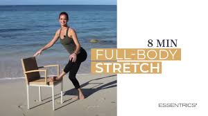 Rather than trying to mimic a stretch as a more flexible person might show it, you can follow specific concepts in positioning, making adjustments as needed to work. 8 Min Full Body Stretch Essentrics Youtube