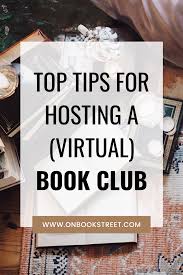 How To Host A Virtual Book Club In 2020 Starting A Book Book Club Ideas Hosting Book Club Names