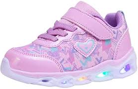 Amazon Com Mucinzoe Kids Led Shoes Girls Fashion Light Sneaker Sneakers