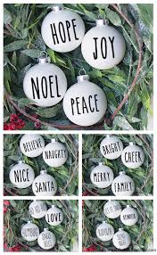 Download Diy Rae Dunn Christmas Ornaments 20 Free Svg Files