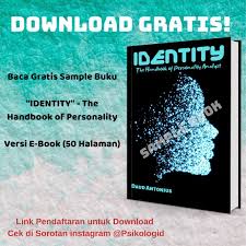 Psikologid Yuk Dapetin Sample Buku Psikologi Gratis Identity The Handbook Of Personality Ebook Gratis 50 Halaman Klik Link Https Bit Ly 3ghnjak Untuk Download Secara Gratis Link Dan Tata Caranya Juga