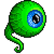 Pixelate image tool, will enlarge the pixels in image based on the preferred pixel length. Jacksepticeye Eyeball Large Pixel Art Gif By Geeksomniac On Deviantart