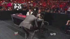 But, i've been watching it for a very long time and i know how they do these chair and tables hits because many retired wrestlers have shown how it is done. Raw Wwe R Truth Gif Find On Gifer