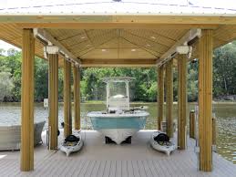 Bring your boat along the pier or dock walkway and attach the boat falls to eyebolts located on the rear and front of the boat. Boat Lifts Custom Elevator Boathouse Options Deco Boat Lifts