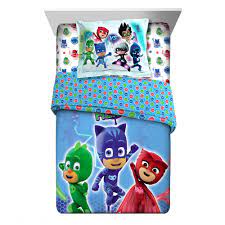 Explore a wide range of the best pj masks on aliexpress to find one besides good quality brands, you'll also find plenty of discounts when you shop for pj masks. Pj Masks 2pc Comforter And Sham Set Kids Bedding Reversible Blue Catboy Gekko And Owlette Twin Full Walmart Com Walmart Com