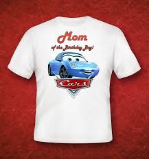 Birthday Party Cars T Shirt Design For Family Cars Birthday Shirt Mom Tshirt Iron On Custom By Greyhoundgraphics 2 99 Cars Birthday Birthday Shirts Cars Birthday Parties