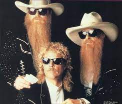 Zz Top Wearing Flat Top Sunglasses And Wayfarer Flat Top Sunglasses Blue Pics Zz Top