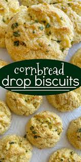 Cornbread Biscuits Drop Biscuits Biscuit Recipe Cornbread Biscuits Are Easy Drop Biscuits That Can Be In 2020 Cornbread Biscuits Drop Biscuits Easy Drop Biscuits