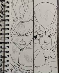 Super battle in the world,1 is the sixth dragon ball film and the third under the dragon ball z banner. Oc One Of The Most Iconic Battles In Dragon Ball Z Gohan Vs Cell Drawn By Me Dbz