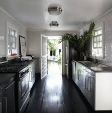 The length of a work zone in a galley kitchen (such as the work spaces above the refrigerator and stove may accommodate specialty cabinets designed for these spaces. Ikea Kitchen No Upper Cabinets Home And Aplliances