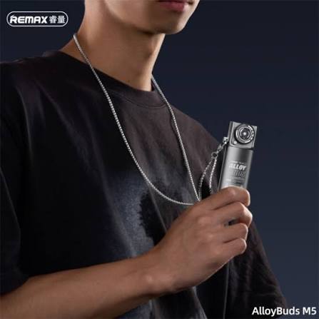REMAX M5 CoolMe Series Metal True Wireless Stereo Earbuds AlloyBuds Tarnish