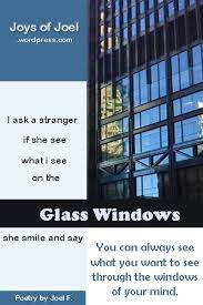 Glass Windows Glass Window Rhyming Poems Glass