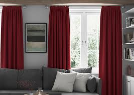 Faux Suede Red Made To Measure