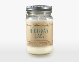 Birthday Cake Scented Candles Birthday Cake Scented Candle 16oz Mason Jar Gift For Women Cake Candle Birthday Gift Soy Wax Candle Unique Candle Soy Scented Candle Mason Jar Candles Soy Candles Candle Jars