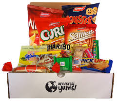 Universal Yums International Snack Subscription Box International Snacks Snack Subscription Box Yum