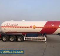 3 Axles 50CBM LPG Tank Truck Trailer 25Ton LPG Gas Tank Semi ...