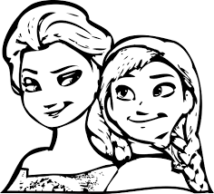 Coloring pages elsa frozen coloring lovely anna and pictures to. Baby Anna And Elsa Coloring Pages Novocom Top