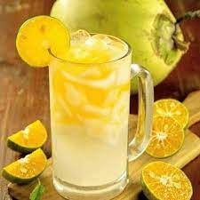 Es Jeruk Kelapa Ide Makanan Jeruk Makanan