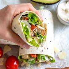 Place the ingredients in separate dishes and let your guests assemble their own wrap, which allows them to personalize to suit their tastes. The Best Healthy Chicken Caesar Wrap Healthy Fitness Meals