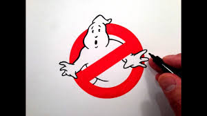 Ghostbusters logo, logo ghostbusters film art, ghost, white, text png. How To Draw The Ghostbusters Logo Youtube