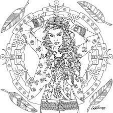 Moreover, the deer coloring pictures in this category are no charge for their use. Boho Coloring Page Fairy Coloring Pages Coloring Pages Pattern Coloring Pages