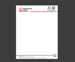 A style of five interlocked bands, drawn and coloured by hand,, appeared since the business letterhead about an avertissement coubertin delivered to a friend. Doctor Letterhead Design 1000 S Of Doctor Letterhead Design Ideas