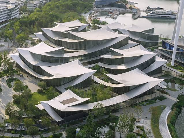 Exterior view of Suzhou Museum of Contemporary Art