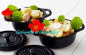 Cassolettes Au Poulet Et A La Cancoillotte Aux Morilles Grelinette Et Cassolettes Cancoillotte Morilles Alimentation