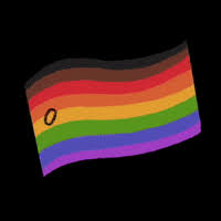 A pride flag refers to a flag that represents any segment of the lgbtq (lesbian, gay, bisexual, transgender, queer) community. Rainbow Flag Gifs Get The Best Gif On Giphy