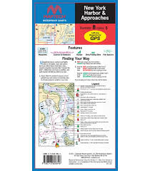 Maptech New York Harbor And Approaches Waterproof Chart 5th Edition 2011