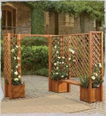 Use Your Garden Furniture To Create A Mood Backyard Planter Trellis Garden Seating