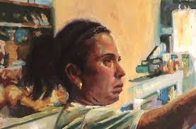 La Gloria Bakery Juanita; Mexicantown, Detroit, Michigan Original oil  painting